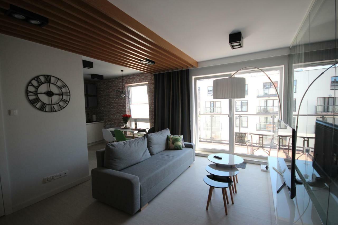 Nowoczesny Apartament Good Morning Danzica Esterno foto