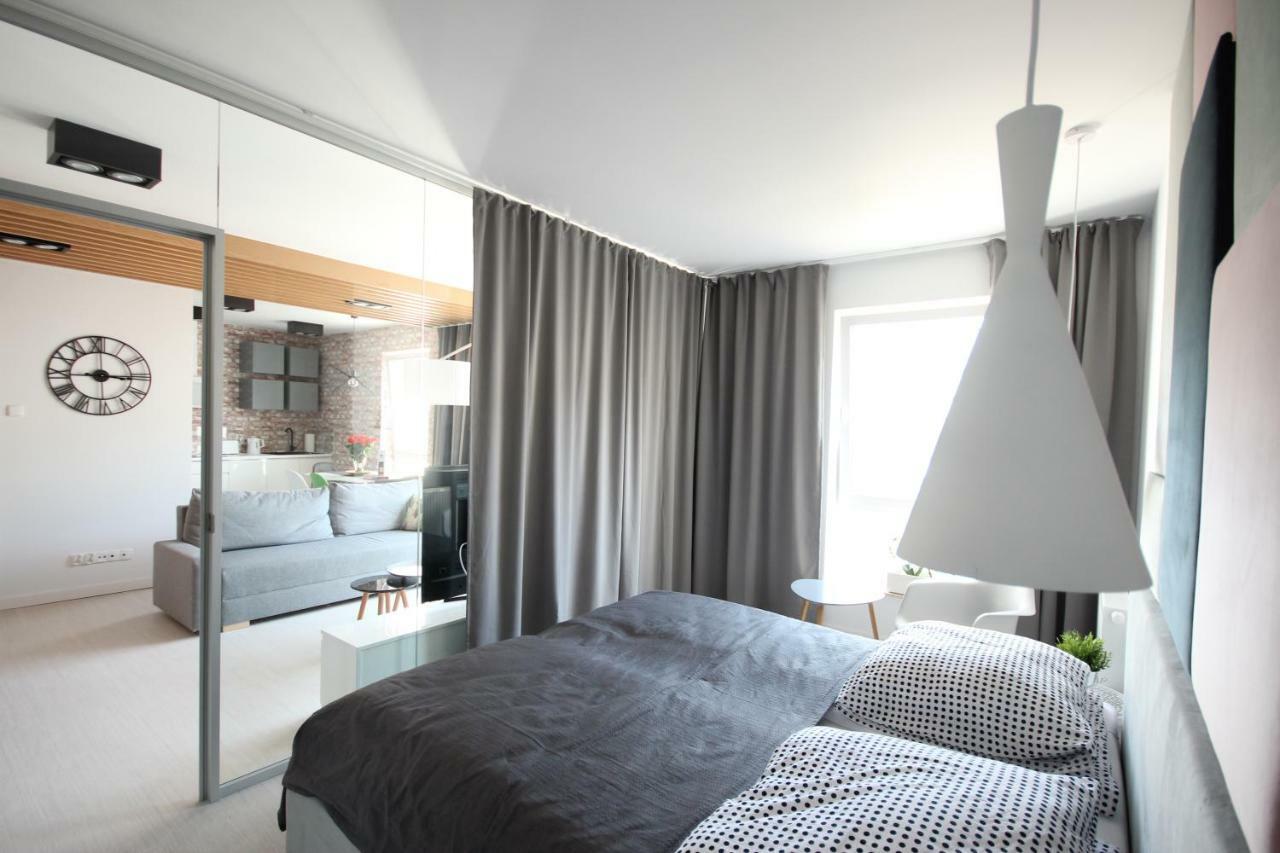 Nowoczesny Apartament Good Morning Danzica Esterno foto