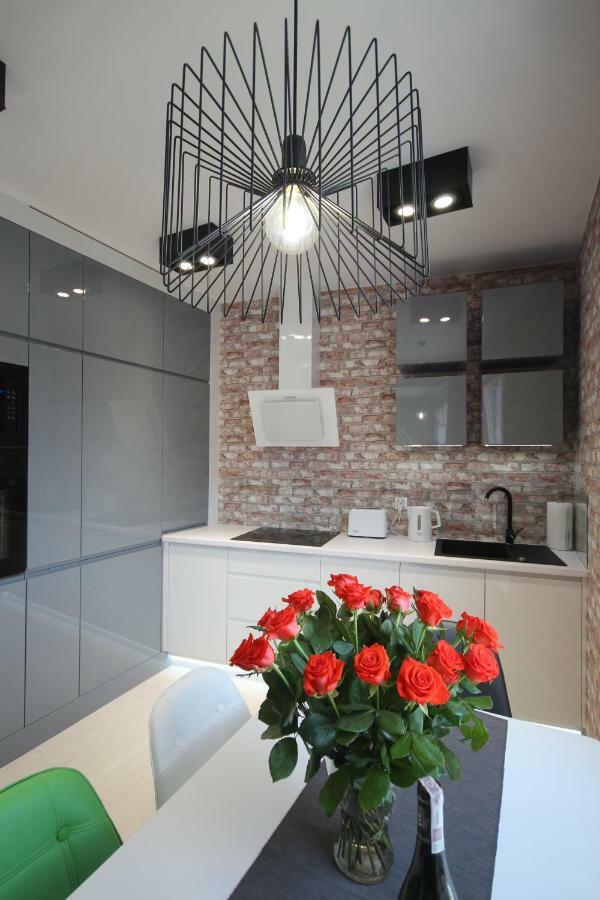Nowoczesny Apartament Good Morning Danzica Esterno foto