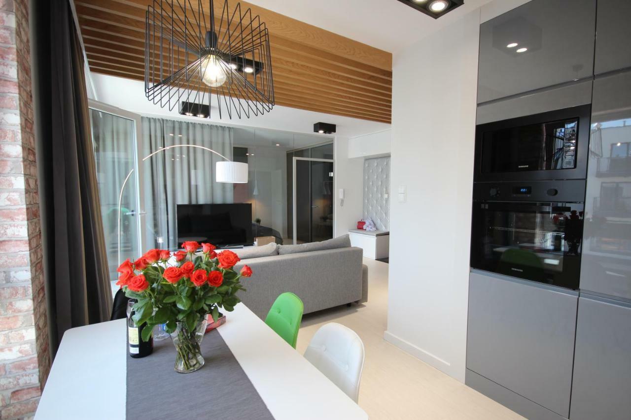Nowoczesny Apartament Good Morning Danzica Esterno foto