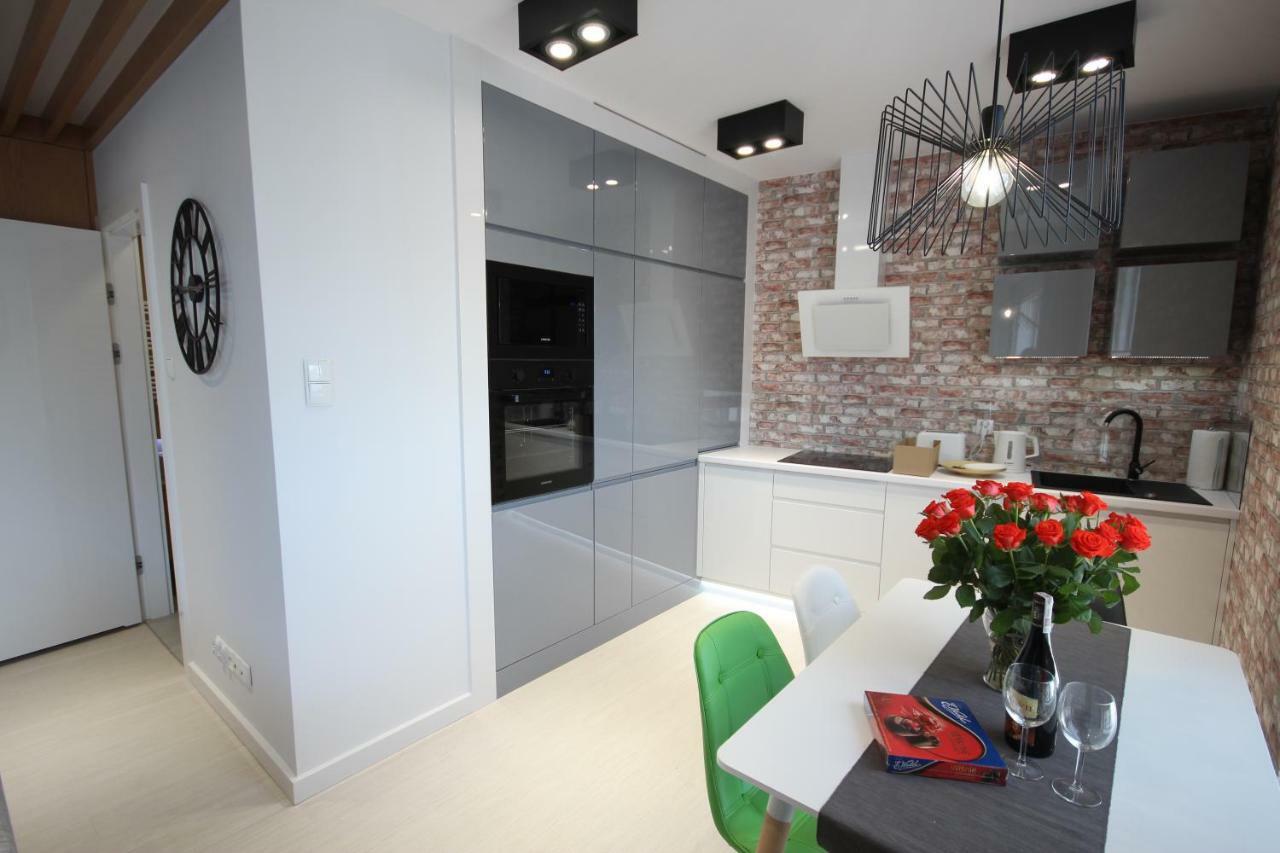 Nowoczesny Apartament Good Morning Danzica Esterno foto
