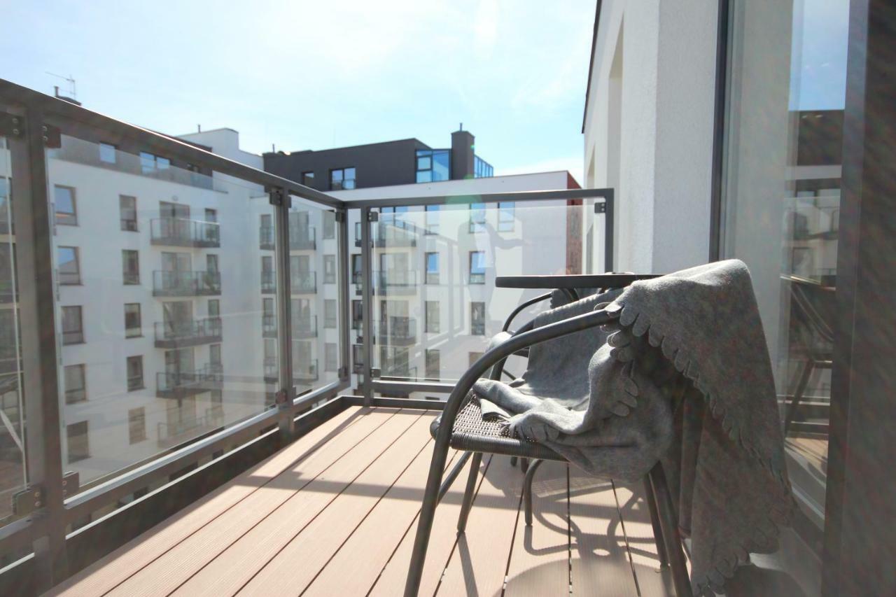 Nowoczesny Apartament Good Morning Danzica Esterno foto