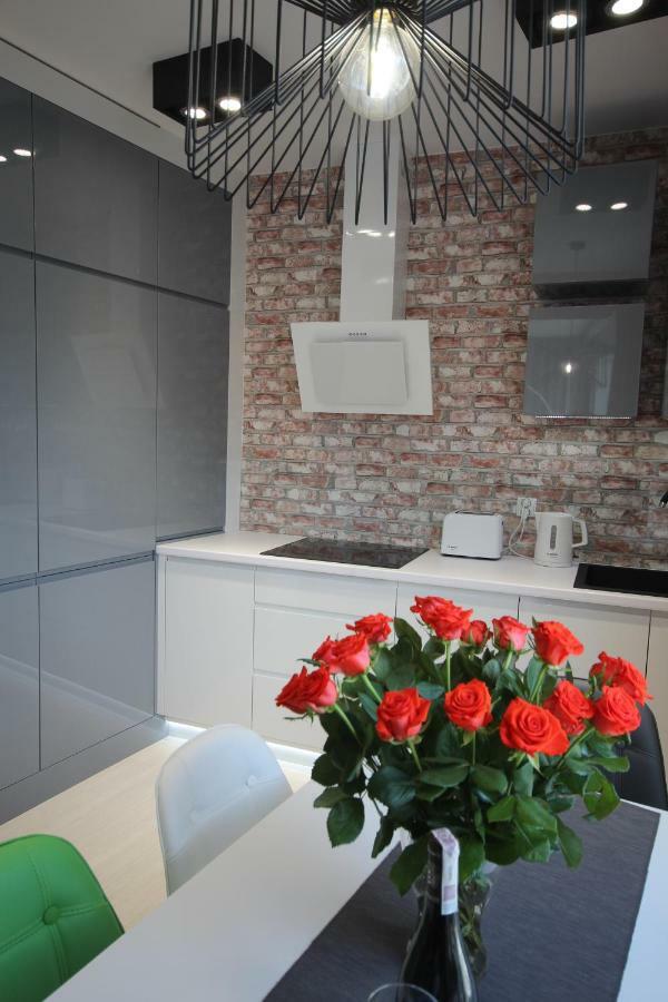 Nowoczesny Apartament Good Morning Danzica Esterno foto